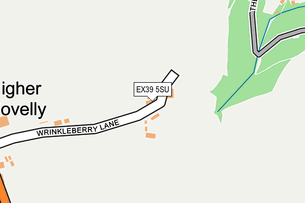 EX39 5SU map - OS OpenMap – Local (Ordnance Survey) EX39 5SU map - OS OpenMap – Local (Ordnance Survey)