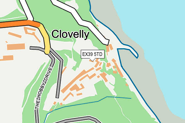 EX39 5TD map - OS OpenMap – Local (Ordnance Survey) EX39 5TD map - OS OpenMap – Local (Ordnance Survey)