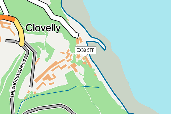 EX39 5TF map - OS OpenMap – Local (Ordnance Survey) EX39 5TF map - OS OpenMap – Local (Ordnance Survey)
