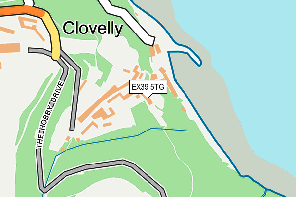 EX39 5TG map - OS OpenMap – Local (Ordnance Survey) EX39 5TG map - OS OpenMap – Local (Ordnance Survey)
