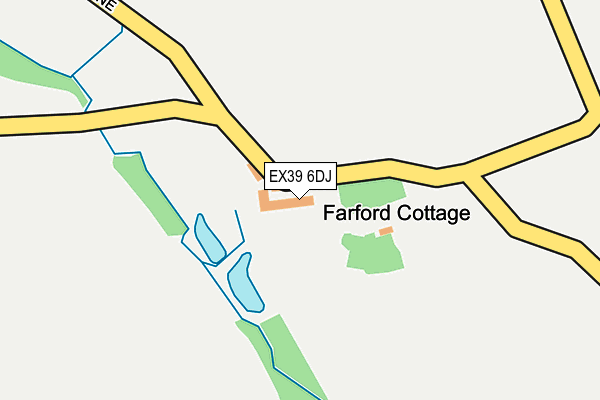 EX39 6DJ map - OS OpenMap – Local (Ordnance Survey) EX39 6DJ map - OS OpenMap – Local (Ordnance Survey)