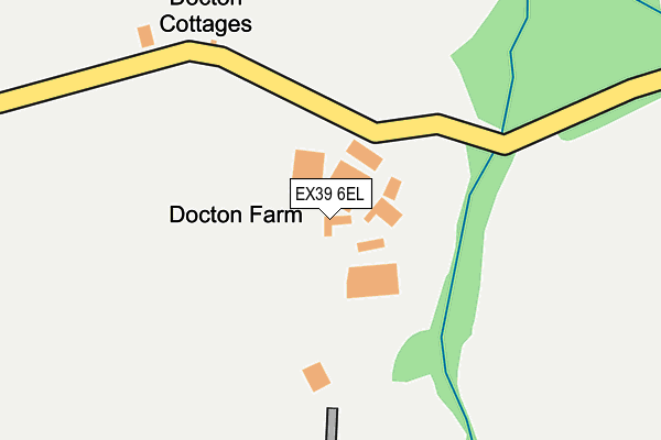 EX39 6EL map - OS OpenMap – Local (Ordnance Survey) EX39 6EL map - OS OpenMap – Local (Ordnance Survey)