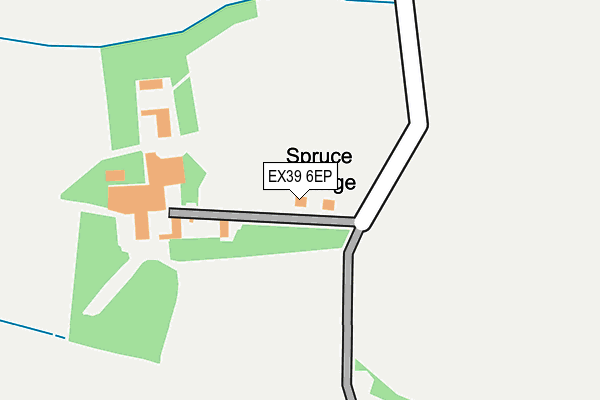 EX39 6EP map - OS OpenMap – Local (Ordnance Survey) EX39 6EP map - OS OpenMap – Local (Ordnance Survey)