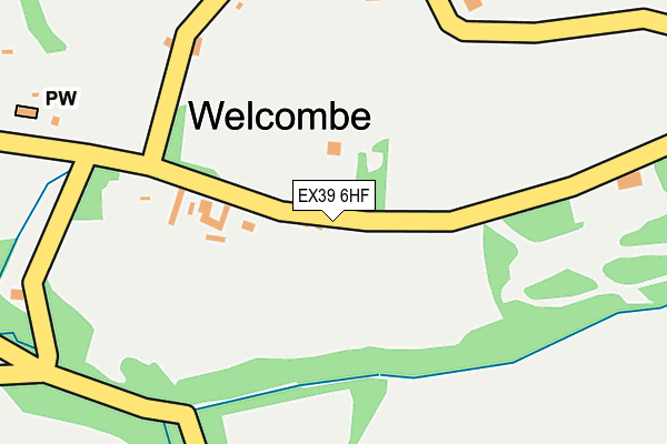 EX39 6HF map - OS OpenMap – Local (Ordnance Survey) EX39 6HF map - OS OpenMap – Local (Ordnance Survey)
