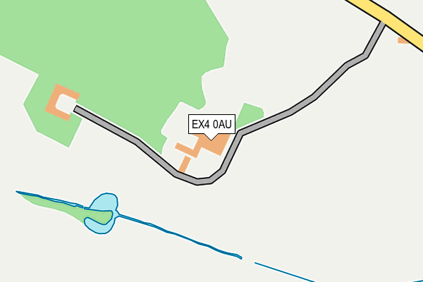 EX4 0AU map - OS OpenMap – Local (Ordnance Survey) EX4 0AU map - OS OpenMap – Local (Ordnance Survey)
