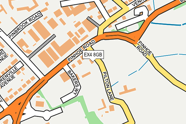 EX4 8GB map - OS OpenMap – Local (Ordnance Survey) EX4 8GB map - OS OpenMap – Local (Ordnance Survey)