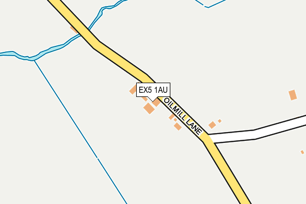 EX5 1AU map - OS OpenMap – Local (Ordnance Survey) EX5 1AU map - OS OpenMap – Local (Ordnance Survey)