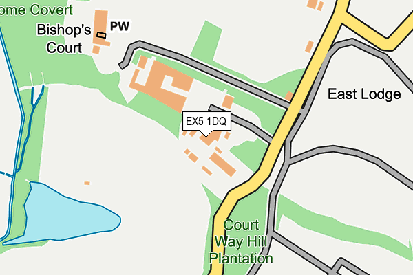 EX5 1DQ map - OS OpenMap – Local (Ordnance Survey) EX5 1DQ map - OS OpenMap – Local (Ordnance Survey)