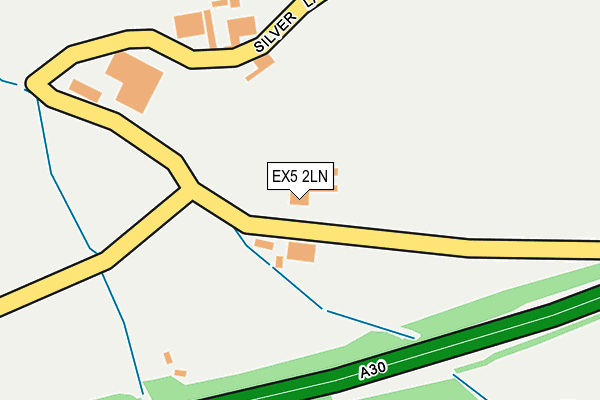 EX5 2LN map - OS OpenMap – Local (Ordnance Survey) EX5 2LN map - OS OpenMap – Local (Ordnance Survey)