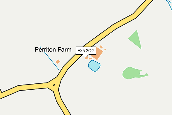 EX5 2QG map - OS OpenMap – Local (Ordnance Survey) EX5 2QG map - OS OpenMap – Local (Ordnance Survey)