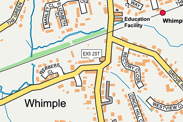 EX5 2ST map - OS OpenMap – Local (Ordnance Survey) EX5 2ST map - OS OpenMap – Local (Ordnance Survey)