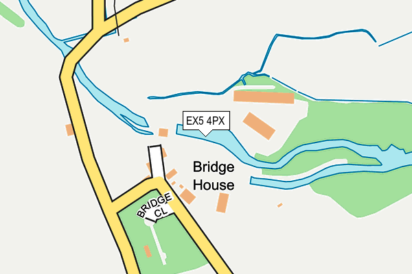 EX5 4PX map - OS OpenMap – Local (Ordnance Survey) EX5 4PX map - OS OpenMap – Local (Ordnance Survey)