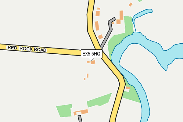 EX5 5HQ map - OS OpenMap – Local (Ordnance Survey) EX5 5HQ map - OS OpenMap – Local (Ordnance Survey)