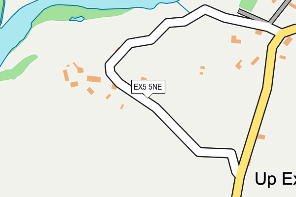 EX5 5NE map - OS OpenMap – Local (Ordnance Survey) EX5 5NE map - OS OpenMap – Local (Ordnance Survey)
