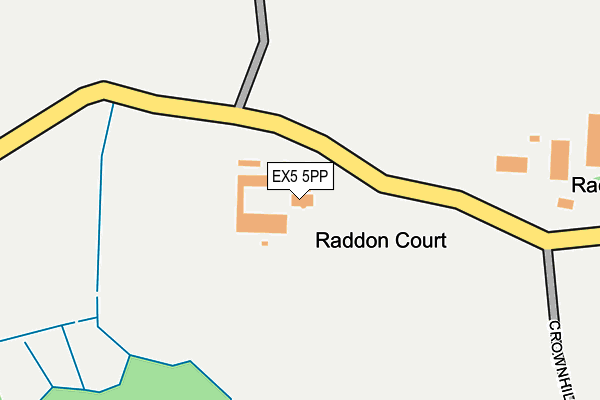 EX5 5PP map - OS OpenMap – Local (Ordnance Survey) EX5 5PP map - OS OpenMap – Local (Ordnance Survey)