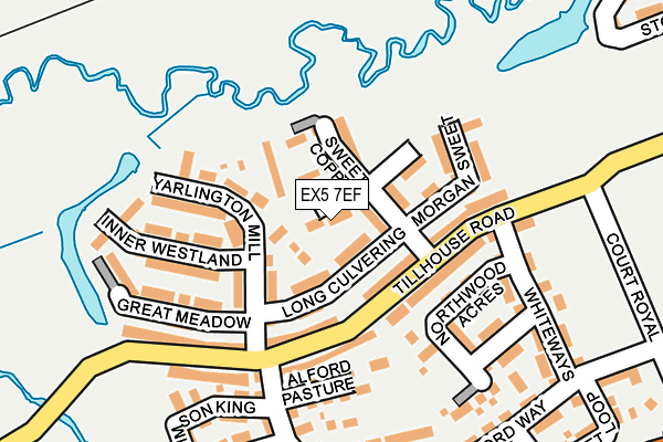 EX5 7EF map - OS OpenMap – Local (Ordnance Survey) EX5 7EF map - OS OpenMap – Local (Ordnance Survey)
