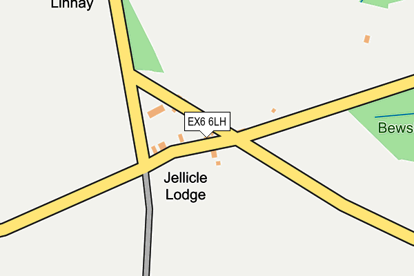 EX6 6LH map - OS OpenMap – Local (Ordnance Survey) EX6 6LH map - OS OpenMap – Local (Ordnance Survey)