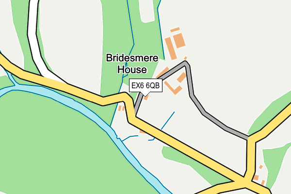 EX6 6QB map - OS OpenMap – Local (Ordnance Survey) EX6 6QB map - OS OpenMap – Local (Ordnance Survey)
