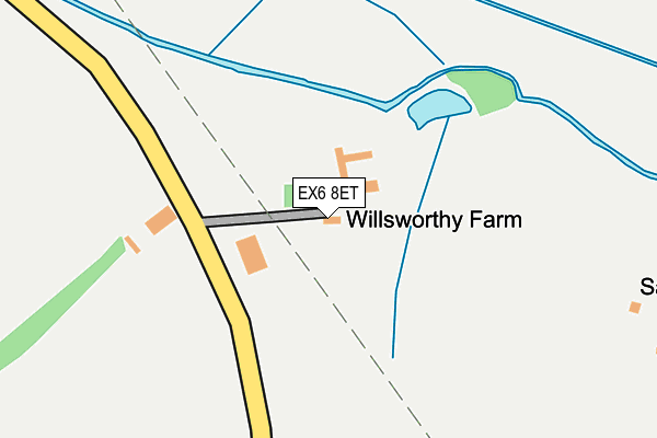 EX6 8ET map - OS OpenMap – Local (Ordnance Survey) EX6 8ET map - OS OpenMap – Local (Ordnance Survey)