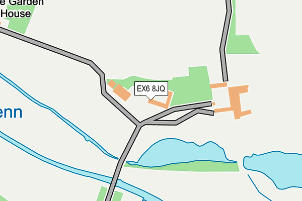 EX6 8JQ map - OS OpenMap – Local (Ordnance Survey) EX6 8JQ map - OS OpenMap – Local (Ordnance Survey)