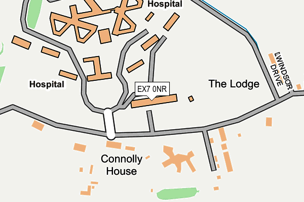EX7 0NR map - OS OpenMap – Local (Ordnance Survey) EX7 0NR map - OS OpenMap – Local (Ordnance Survey)