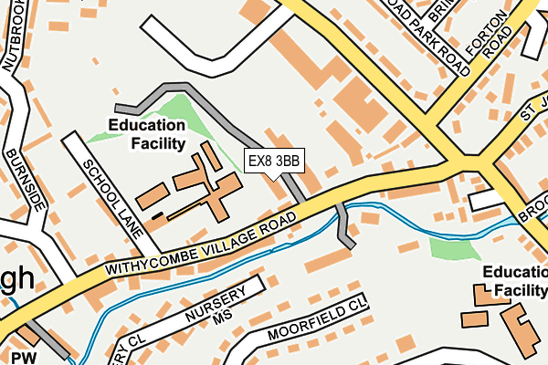 EX8 3BB map - OS OpenMap – Local (Ordnance Survey) EX8 3BB map - OS OpenMap – Local (Ordnance Survey)