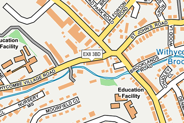 EX8 3BD map - OS OpenMap – Local (Ordnance Survey) EX8 3BD map - OS OpenMap – Local (Ordnance Survey)