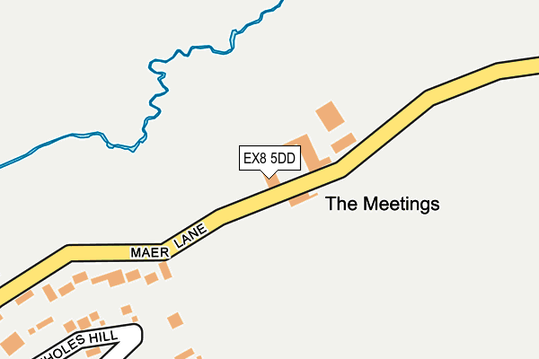 EX8 5DD map - OS OpenMap – Local (Ordnance Survey) EX8 5DD map - OS OpenMap – Local (Ordnance Survey)