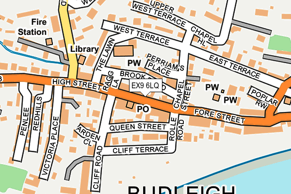 EX9 6LQ map - OS OpenMap – Local (Ordnance Survey) EX9 6LQ map - OS OpenMap – Local (Ordnance Survey)