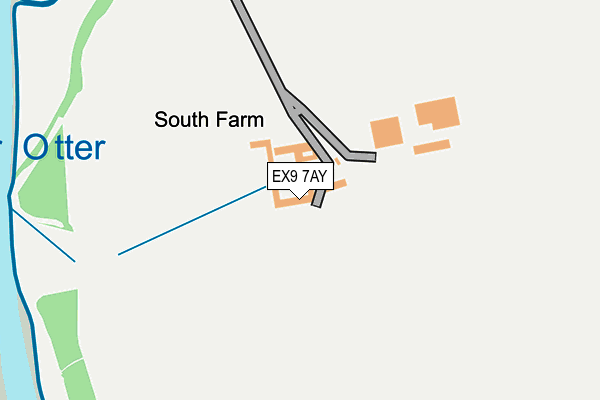 EX9 7AY map - OS OpenMap – Local (Ordnance Survey) EX9 7AY map - OS OpenMap – Local (Ordnance Survey)
