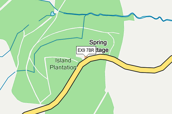 EX9 7BR map - OS OpenMap – Local (Ordnance Survey) EX9 7BR map - OS OpenMap – Local (Ordnance Survey)
