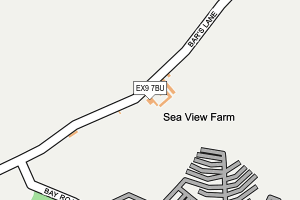 EX9 7BU map - OS OpenMap – Local (Ordnance Survey) EX9 7BU map - OS OpenMap – Local (Ordnance Survey)