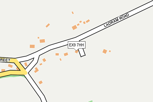 EX9 7HH map - OS OpenMap – Local (Ordnance Survey) EX9 7HH map - OS OpenMap – Local (Ordnance Survey)