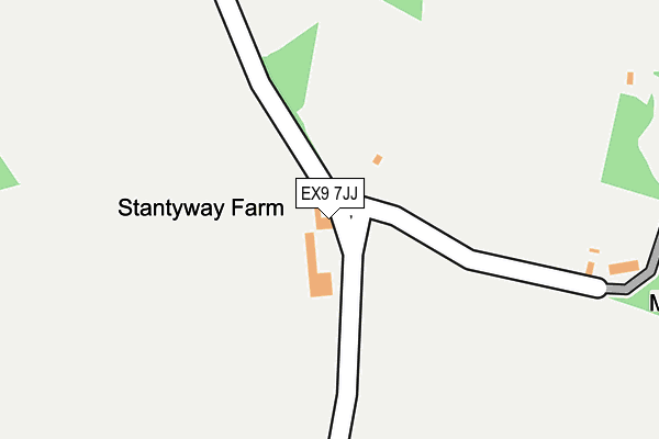 EX9 7JJ map - OS OpenMap – Local (Ordnance Survey) EX9 7JJ map - OS OpenMap – Local (Ordnance Survey)