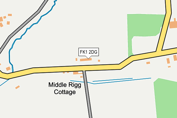 FK1 2DG map - OS OpenMap – Local (Ordnance Survey) FK1 2DG map - OS OpenMap – Local (Ordnance Survey)