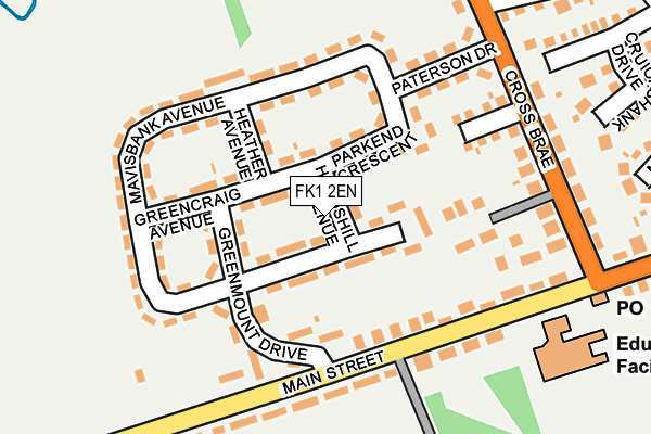 FK1 2EN map - OS OpenMap – Local (Ordnance Survey) FK1 2EN map - OS OpenMap – Local (Ordnance Survey)