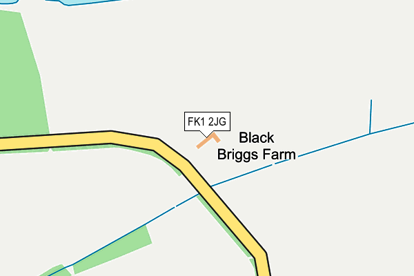 FK1 2JG map - OS OpenMap – Local (Ordnance Survey) FK1 2JG map - OS OpenMap – Local (Ordnance Survey)