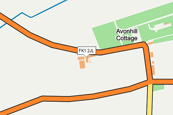 FK1 2JL map - OS OpenMap – Local (Ordnance Survey) FK1 2JL map - OS OpenMap – Local (Ordnance Survey)