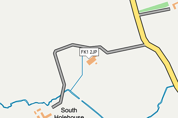 FK1 2JP map - OS OpenMap – Local (Ordnance Survey) FK1 2JP map - OS OpenMap – Local (Ordnance Survey)