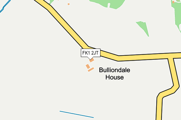 FK1 2JT map - OS OpenMap – Local (Ordnance Survey) FK1 2JT map - OS OpenMap – Local (Ordnance Survey)