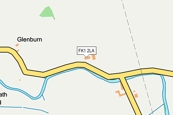 FK1 2LA map - OS OpenMap – Local (Ordnance Survey) FK1 2LA map - OS OpenMap – Local (Ordnance Survey)