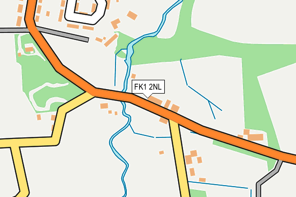FK1 2NL map - OS OpenMap – Local (Ordnance Survey) FK1 2NL map - OS OpenMap – Local (Ordnance Survey)