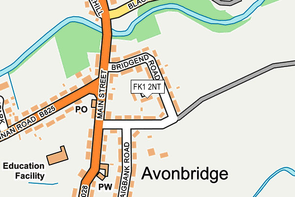 FK1 2NT map - OS OpenMap – Local (Ordnance Survey) FK1 2NT map - OS OpenMap – Local (Ordnance Survey)