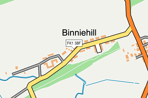 FK1 3BF map - OS OpenMap – Local (Ordnance Survey) FK1 3BF map - OS OpenMap – Local (Ordnance Survey)