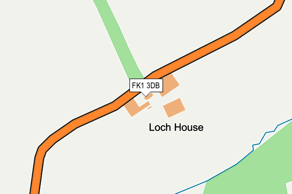 FK1 3DB map - OS OpenMap – Local (Ordnance Survey) FK1 3DB map - OS OpenMap – Local (Ordnance Survey)