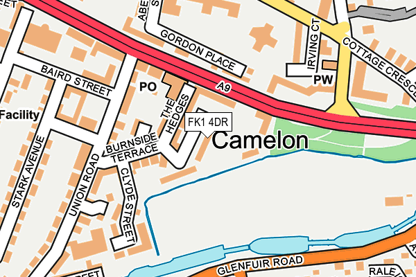 FK1 4DR map - OS OpenMap – Local (Ordnance Survey) FK1 4DR map - OS OpenMap – Local (Ordnance Survey)