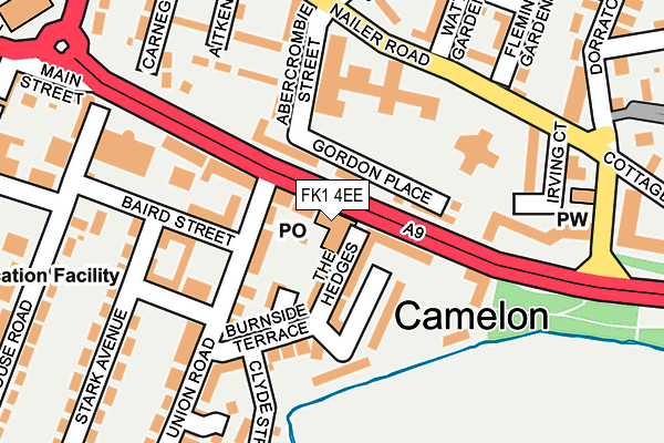 FK1 4EE map - OS OpenMap – Local (Ordnance Survey) FK1 4EE map - OS OpenMap – Local (Ordnance Survey)