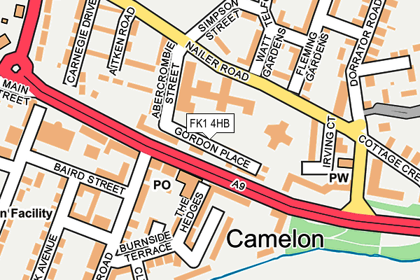 FK1 4HB map - OS OpenMap – Local (Ordnance Survey) FK1 4HB map - OS OpenMap – Local (Ordnance Survey)