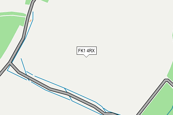 FK1 4RX map - OS OpenMap – Local (Ordnance Survey) FK1 4RX map - OS OpenMap – Local (Ordnance Survey)