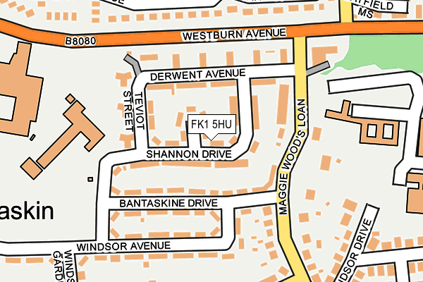 FK1 5HU map - OS OpenMap – Local (Ordnance Survey) FK1 5HU map - OS OpenMap – Local (Ordnance Survey)
